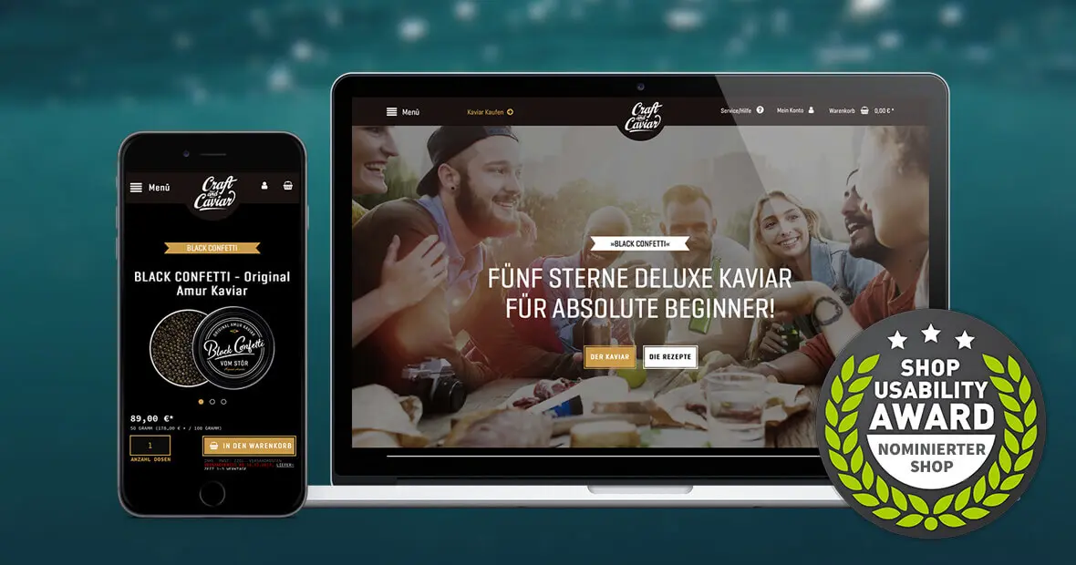 Craft & Caviar – Verpackungsdesign