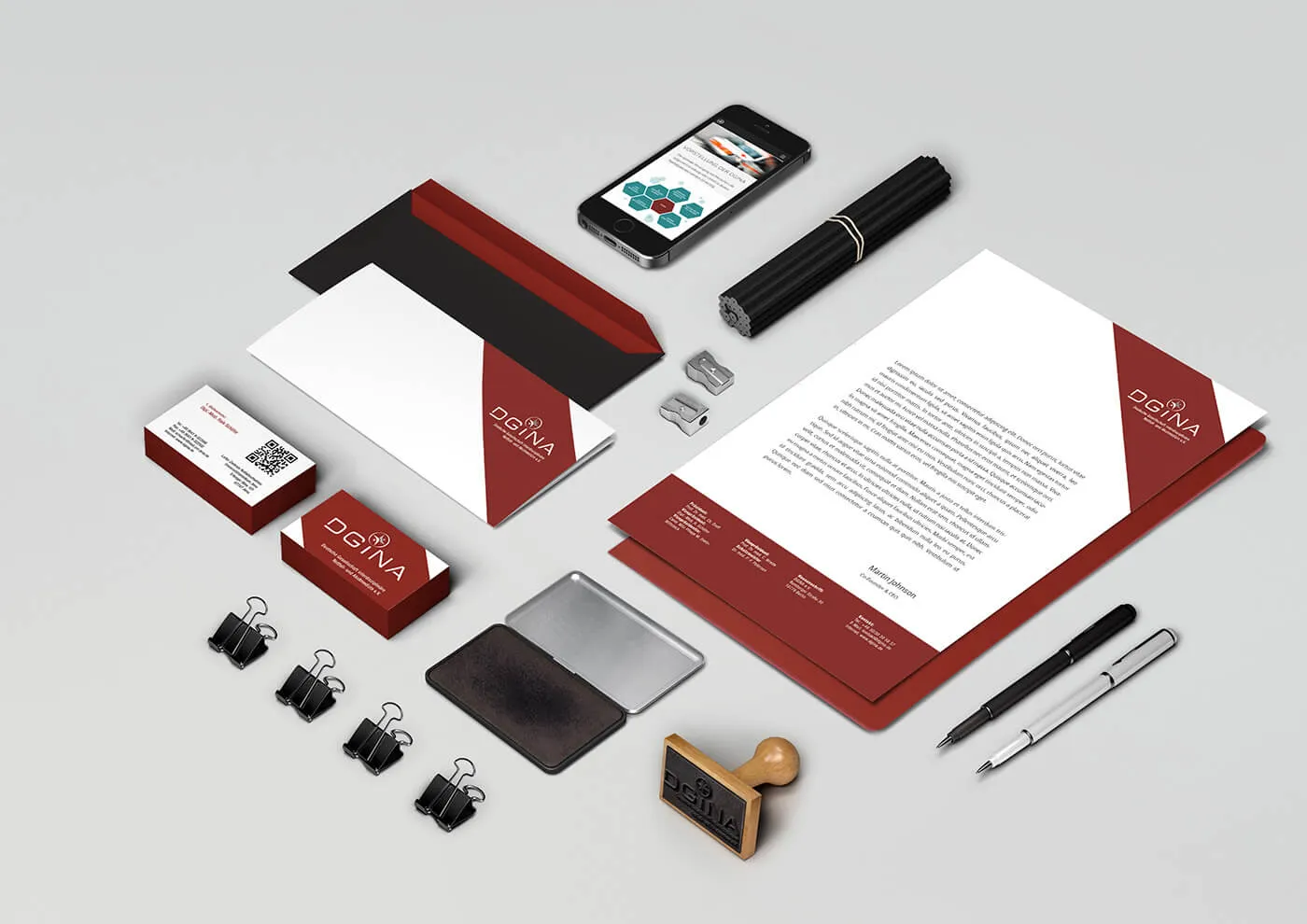 DGINA Corporate Design & Geschäftsausstattung