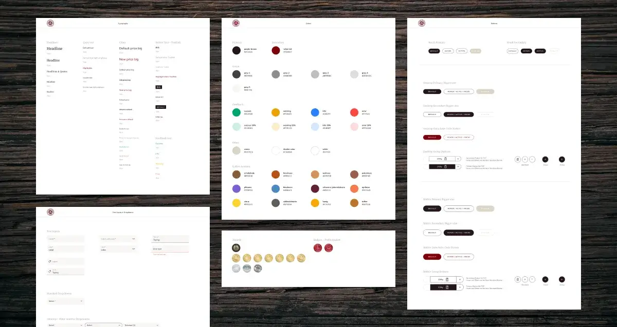 Kaffeekontor — Styleguide