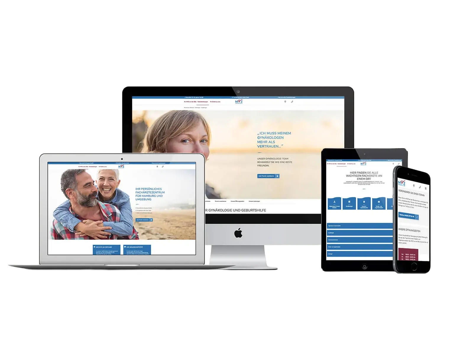 MVZ an der Elbe Webseite Responsive