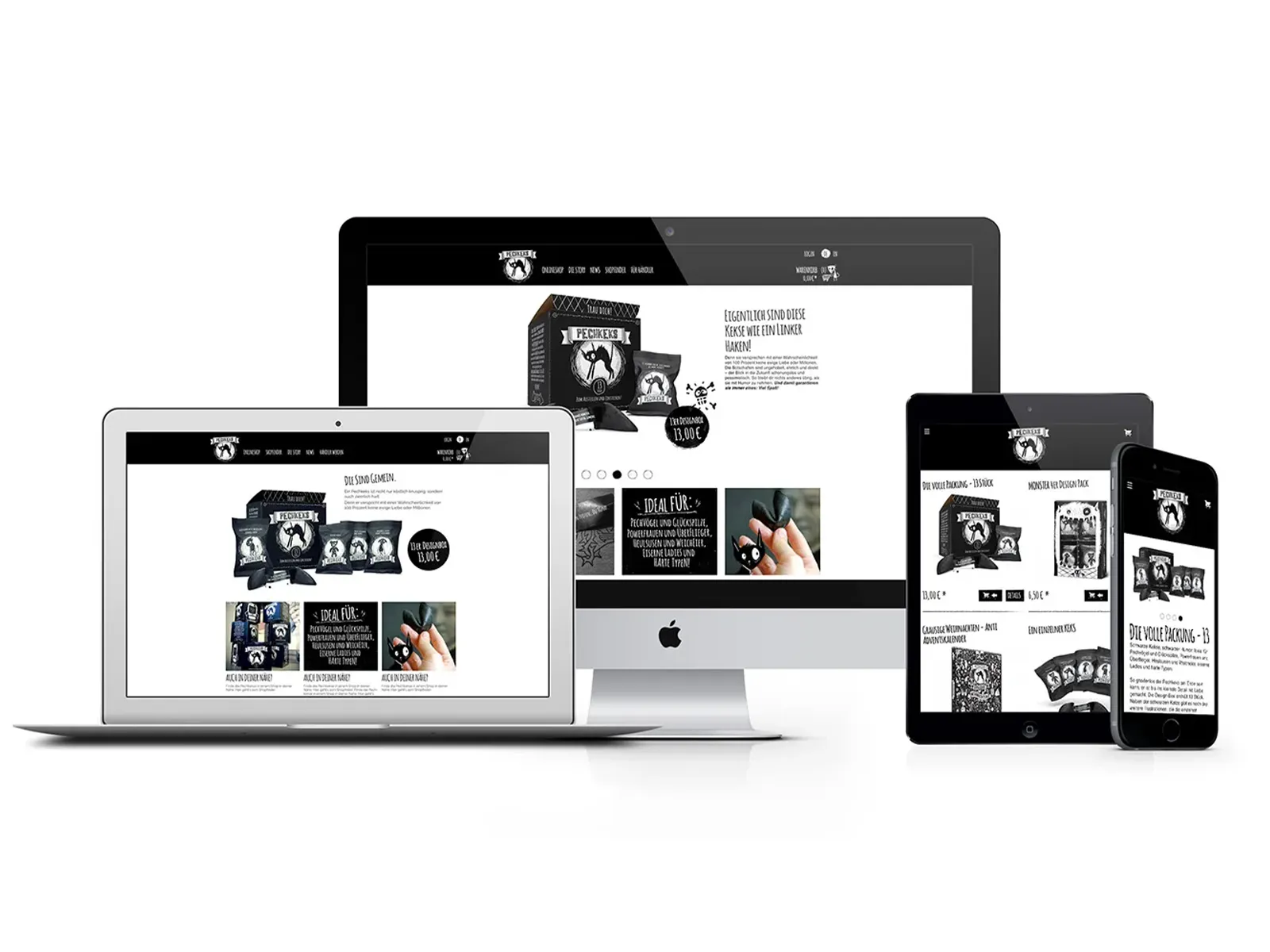 Pechkeks Shop Responsive Design