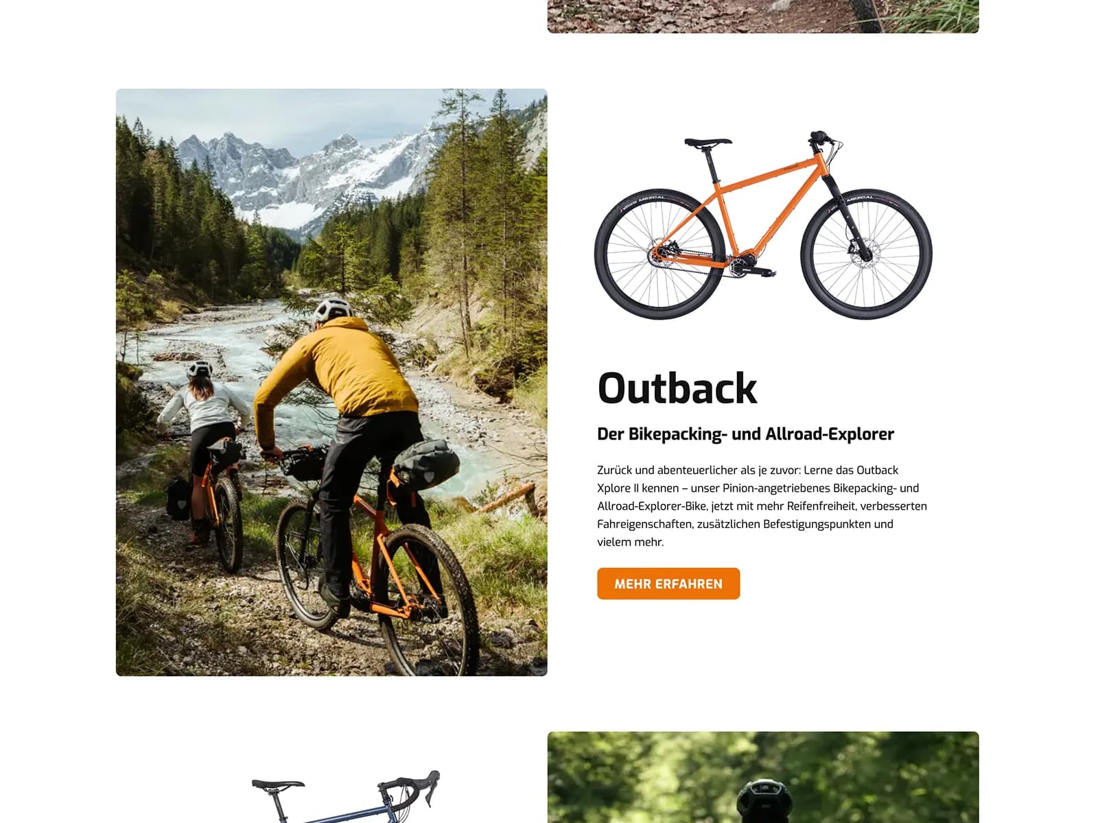 Tout Terrain Click & Collect am Produkt
