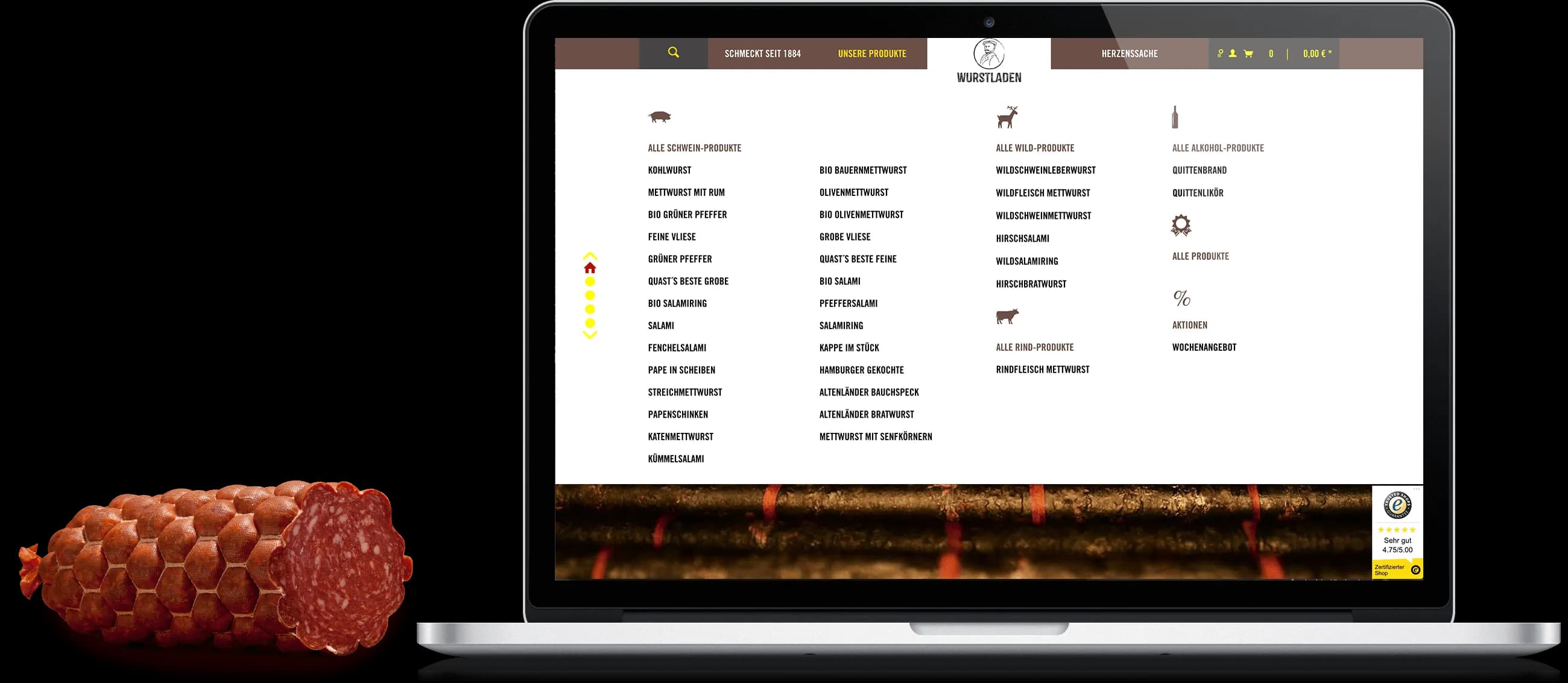 wurstladen.de Shopware Shop