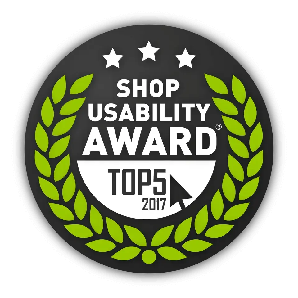 Shop Usability Award 2015 – Nominierung (Platz 5)