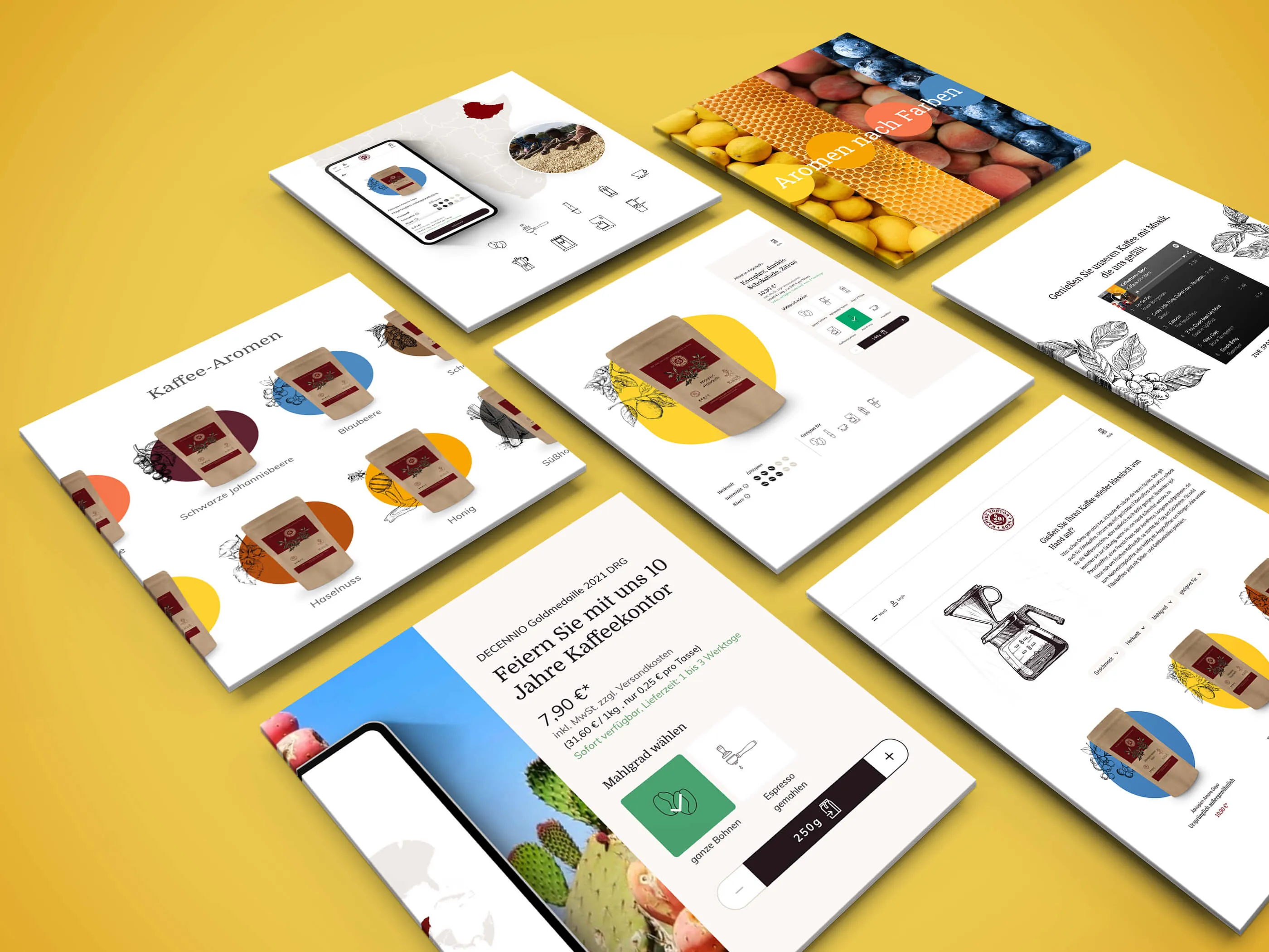 Kaffeekontor Bonn – Shopware 6 Onlineshop Überblick