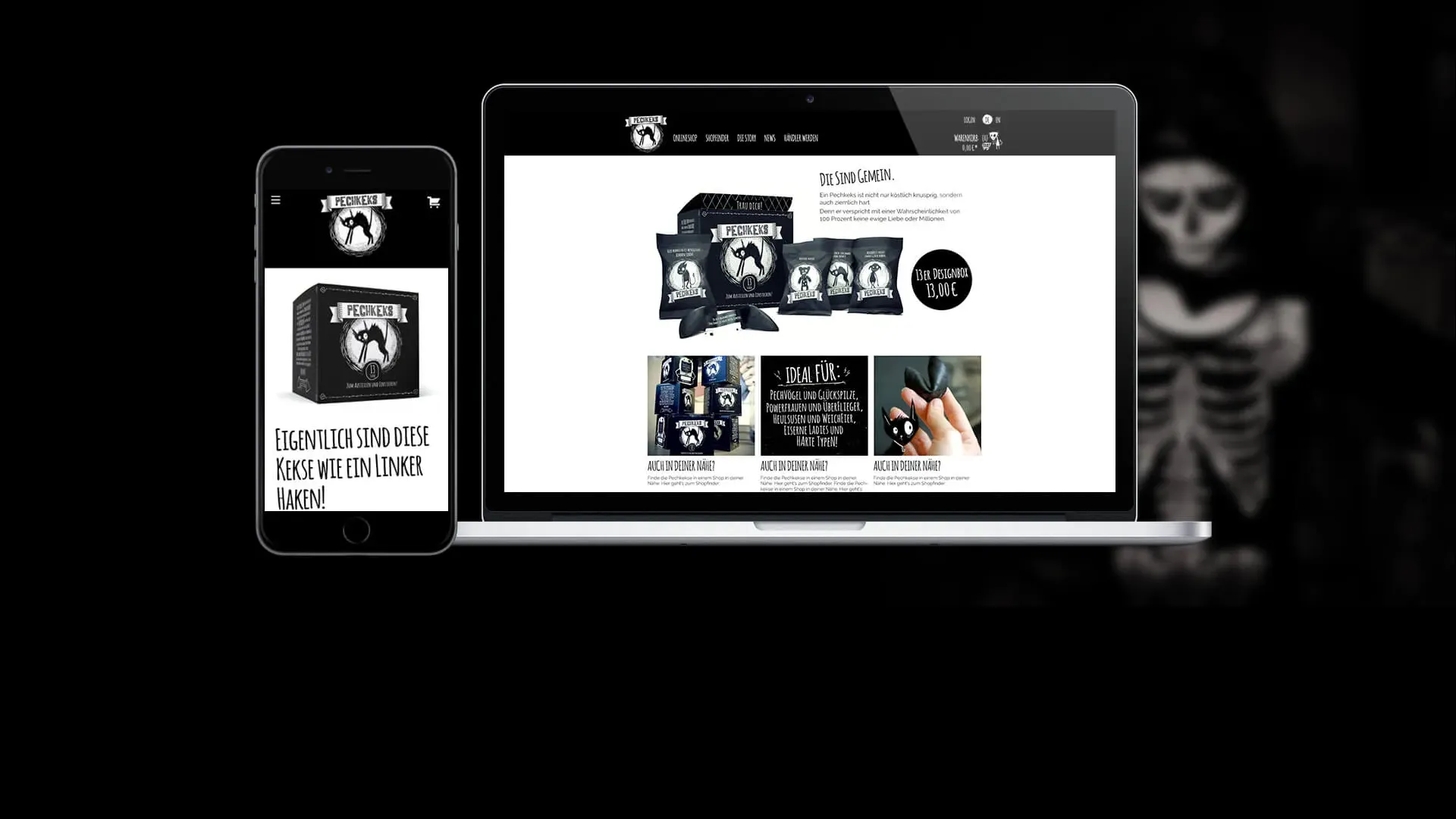 Pechkeks.de – Onlineshop für freche Kekse