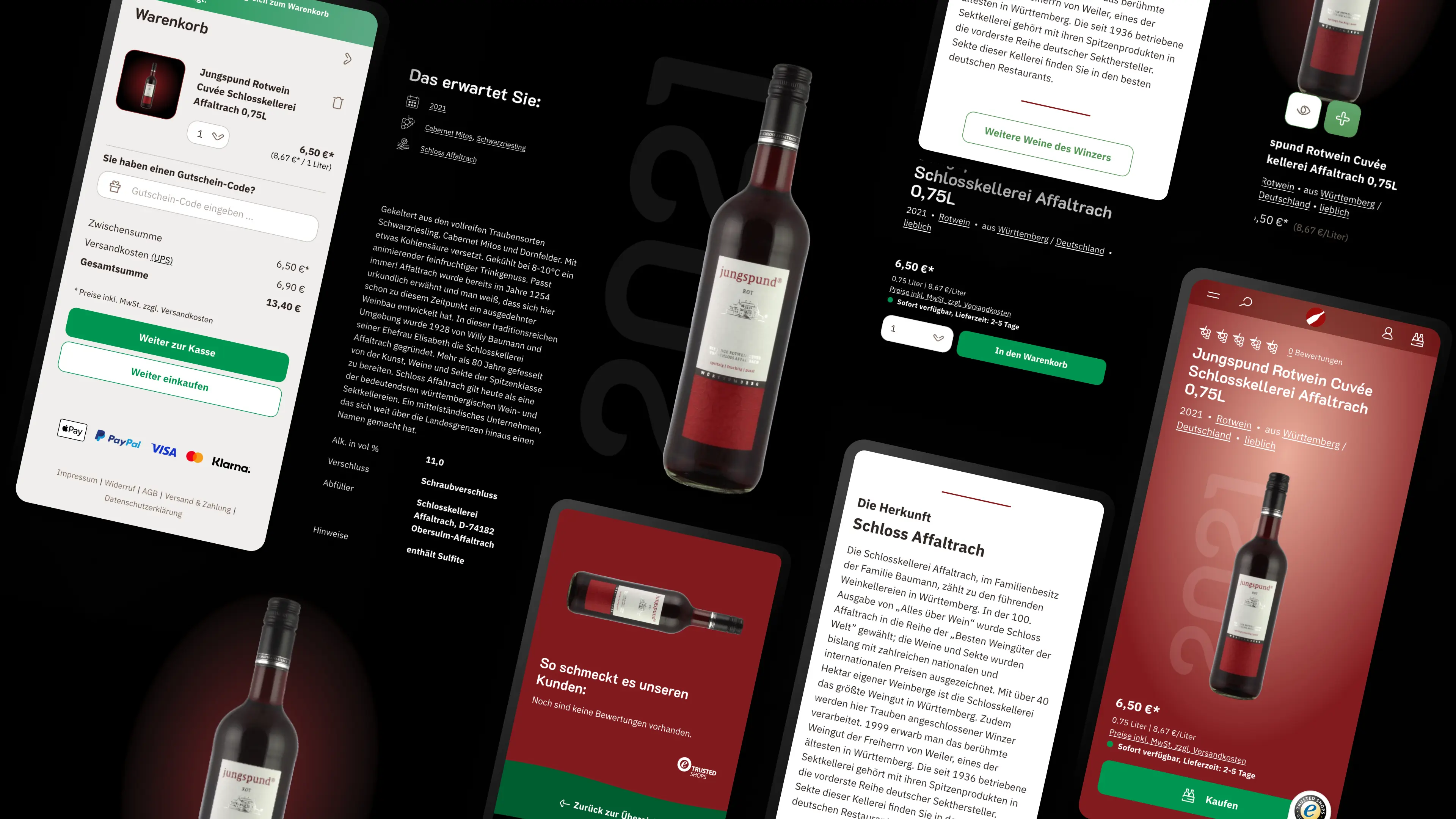 Wein-Bauer Markenentwicklung, Konzept und Shopware 6 Überblick