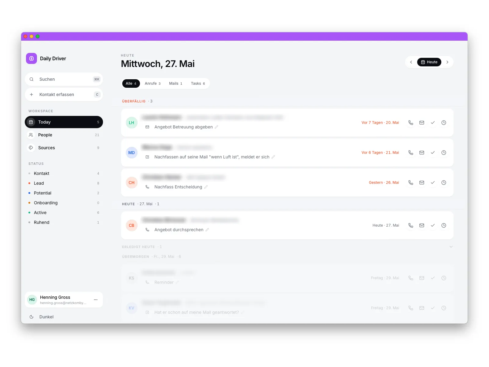 Vorschau: CRM als PWA — Eigenes CRM mit Claude Code
