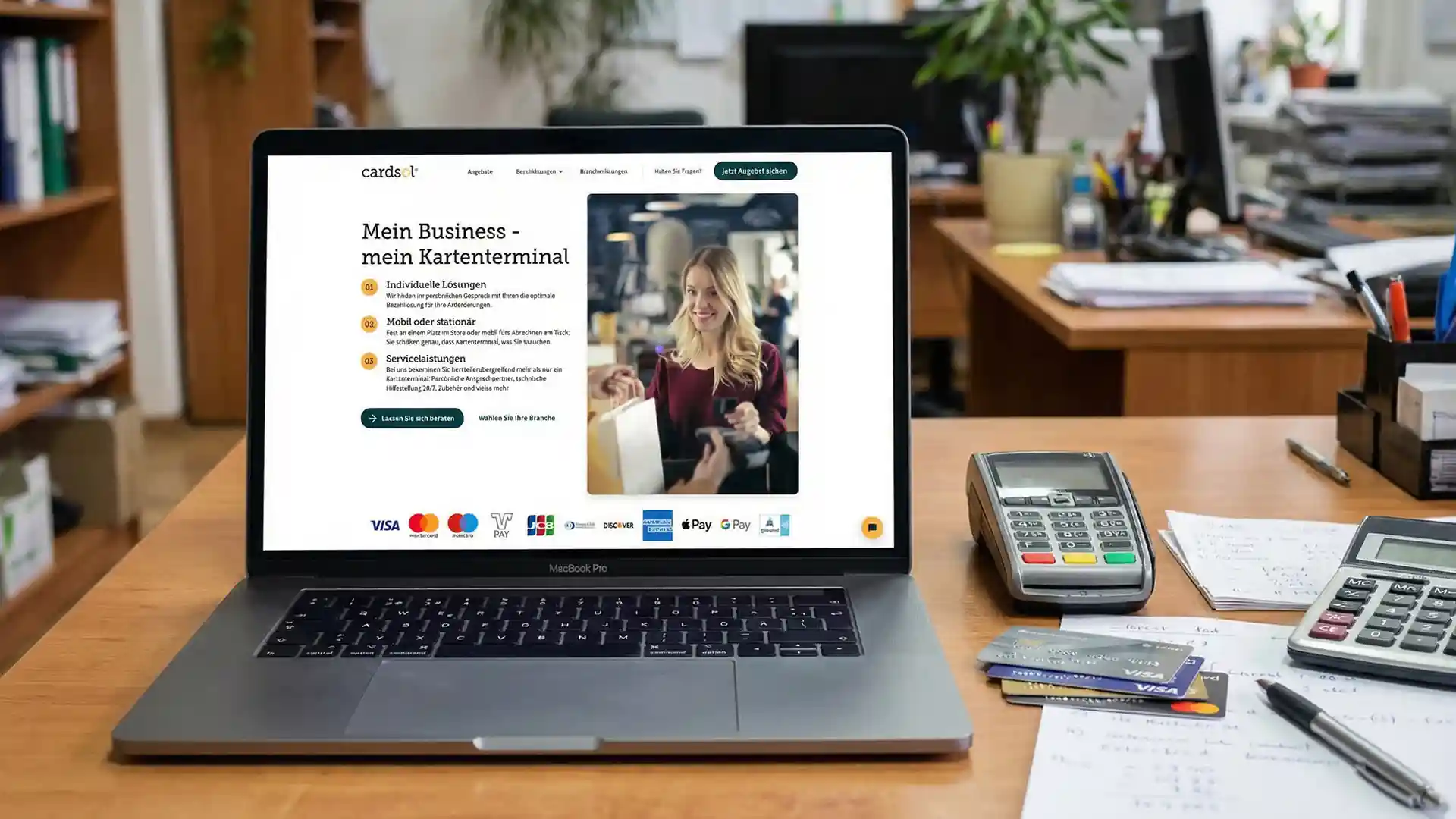 Bargeld war gestern – Cardsol Payment Systeme, B2B