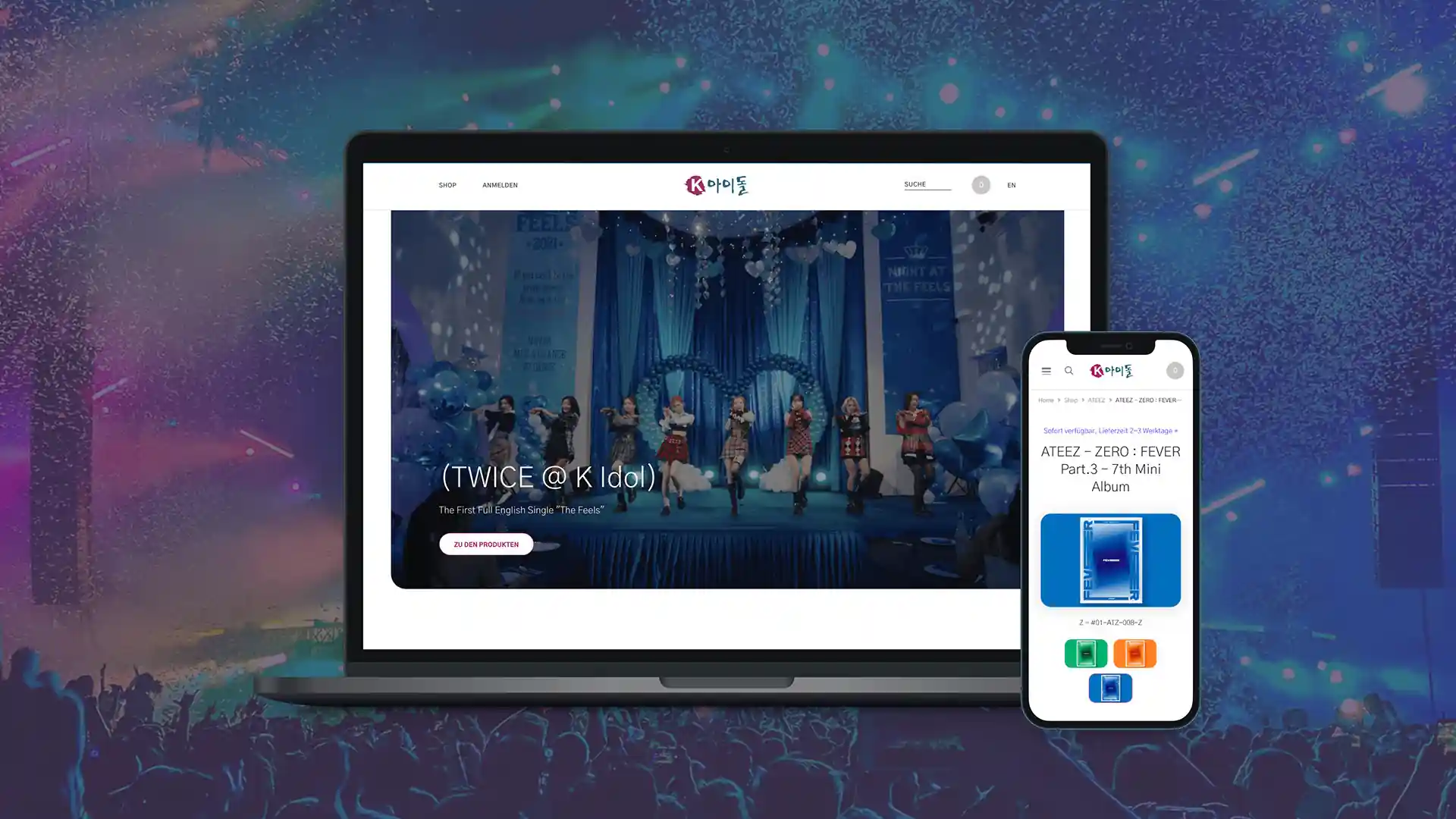 K-Pop goes Shop – K IDOL GmbH, Musik