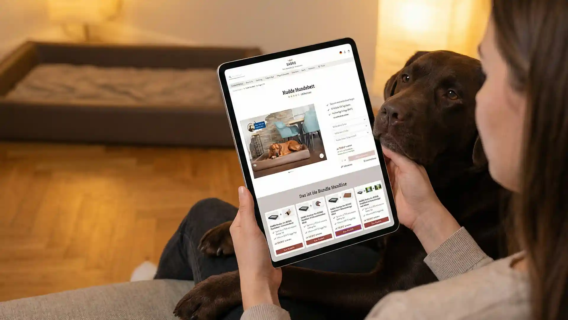 Premium-Hersteller für Hundesofas – SABRO GmbH, Heimtier