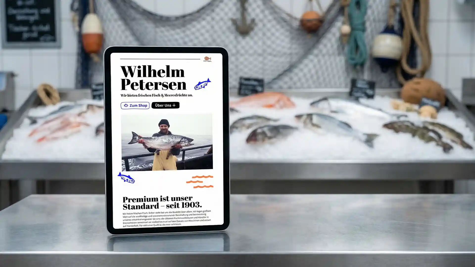 Fischers Fritze und die Fische – Wilhelm Petersen Seefisch-Großhandel, Food